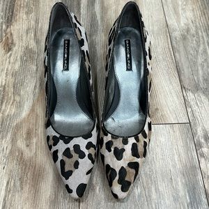 Bandilino leopard print heels size 10
